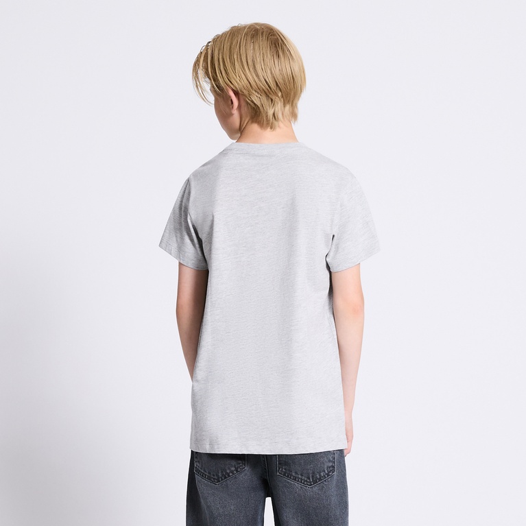 Basic tee "Andie" Grey melange 3